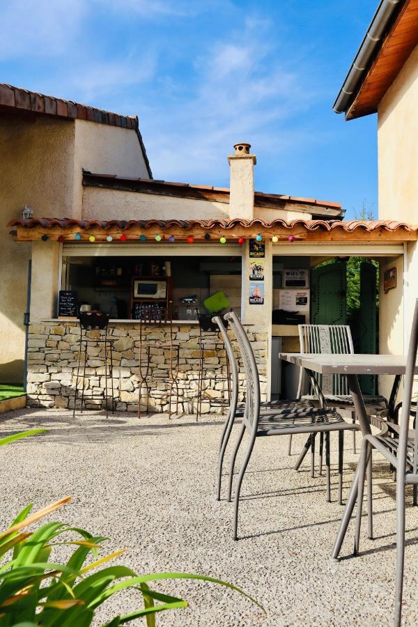 Chambre Familiale "Le Pecher" Bed & Breakfast Saillans  Exterior photo